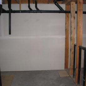 Spokane Basement Bathroom Rough In Before 5